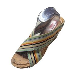 Esprit Cork Multi Colored Wedges